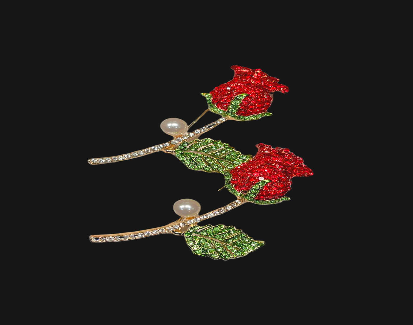 Rose Brooches