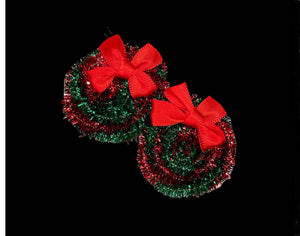 Wreath With Bow Brooch