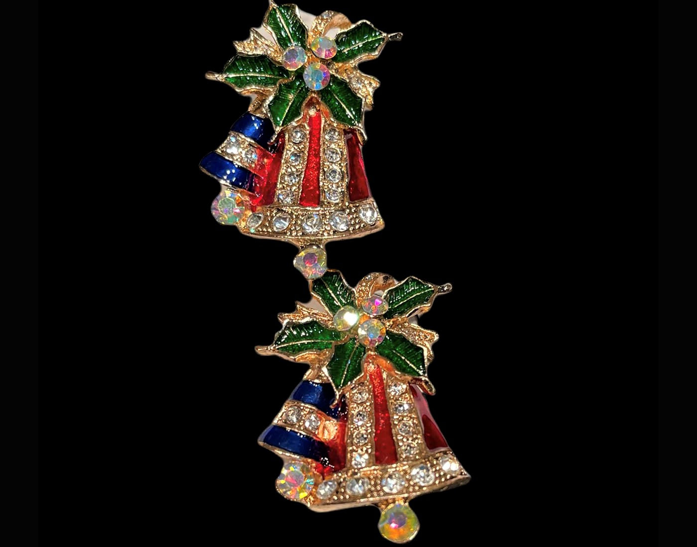 Christmas Bell Brooches