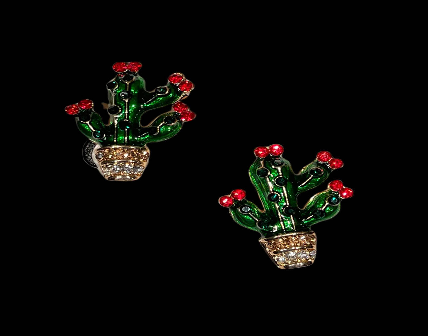 Cactus Brooches