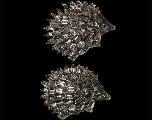 Hedgehog Bling Brooches