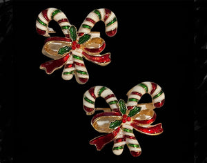 Candy Cane Brooches